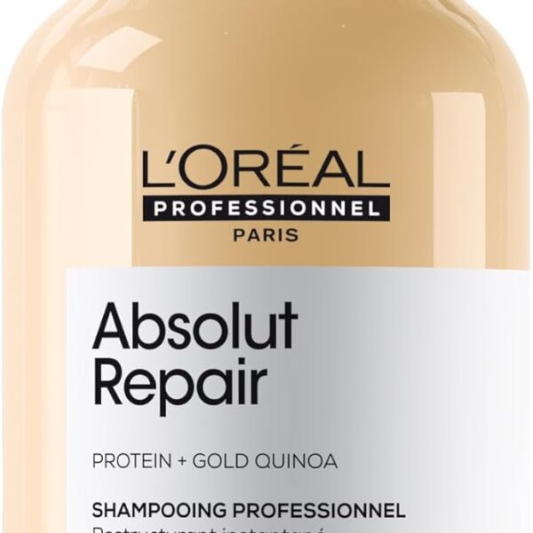 L’Oréal Professionnel Absolut Repair Hydrating Shampoo, For Dry hair, intense softness & shine, moisturising & nourishing, 300ml