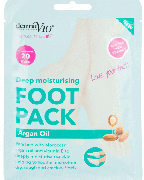 Derma V10 Argan Oil Foot Pack